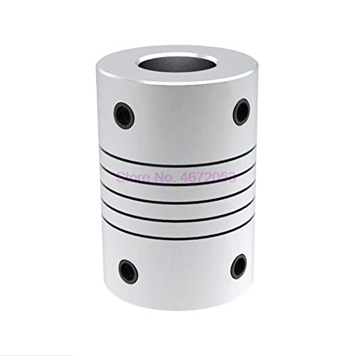 Lysee 3D Printer Parts & Accessories - 500pcs/lot 3D Printer Stepper Motor Flexible Coupling Coupler/Shaft Coupling 5mm8mm25mm / 55mm / 6.358mm Flexible Shaft - (Size: D19L25 6x6mm)