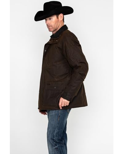 Outback Trading Company mens 2180 Deer Hunter Waterproof Breathable Cotton Oilskin Outdoor Jacket4