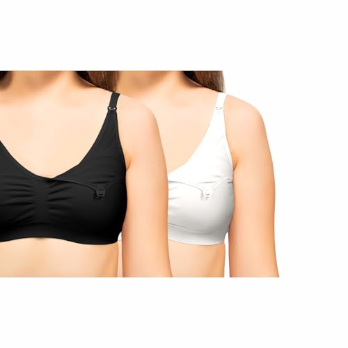 Image of NewMom Women's Lycra Non Padded Non-Wired Maternity Bra