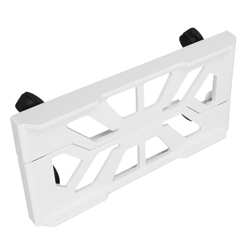 Soporte para CPU bajo escritorio SHOWERORO con ruedas, soporte para torre de PC para alfombra, diseño elegante, elevador para CPU para uso en oficina en casa, movilidad fácil