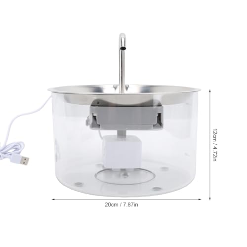 Fuente automática para agua de gato con tanque 3 L miniatura 7