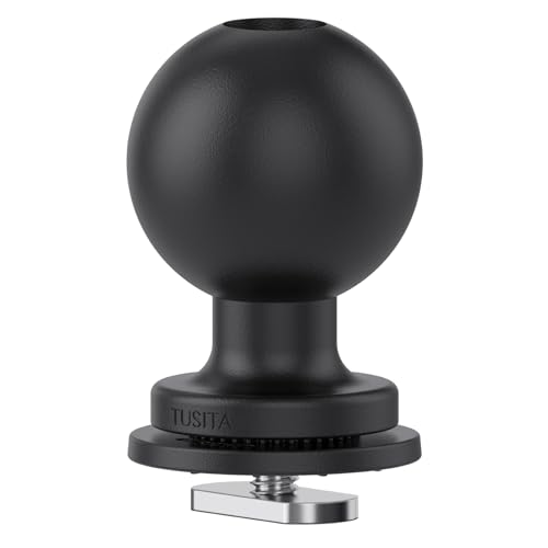 TUSITA Track Ball Mount 1.5 Inch with T-Bolt Attachment - C Size 1.5 Ball