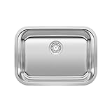 Blanco BL441025 Stellar Medium Single Bowl Undermount Sink, Refined Brushed