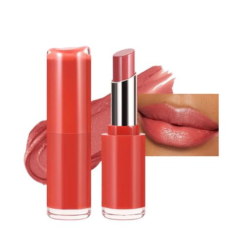 Image of Matte Creamy Lipstick for Women, Long Lasting Waterproof Velvet Lipstick, Lip Stick Crayon Buildable Blendable Creamy Color, Moisturizing Longwear Lip Makeup 02#