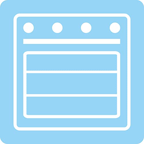 Culinario - Set di 2 teglie per pizza, forma