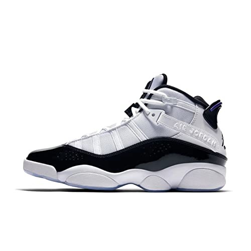 Nuovissimo con etichette. Jordan Uomo, 6 Rings, Tessuto Tecnico, Sneakers, Nero, 44.5 EU