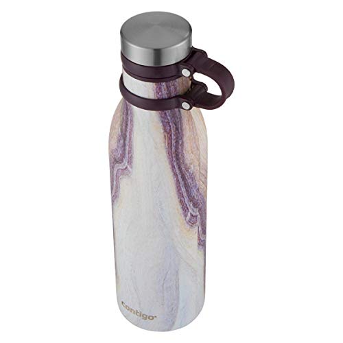 ContigoMatterhorn Couture Water Bottle, Stainless Steel BPA-Free Insulated Drinks Bottle, 100% Leak-Proof Vacuum Flask, Thermalock Keeps Beverages up to 24h Cold or 10h hot, 590 ml