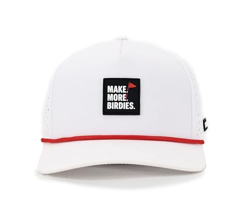 Image of Golf Hat for Men - Golf Snapback - Fun Hat for Golfing - Rope Golf Hat for Men and Women - Make More Birdies