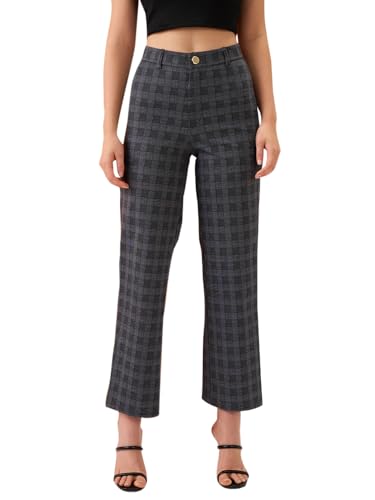 Image of Globus Women Trouser (8909389000958 Grey Checks 30)