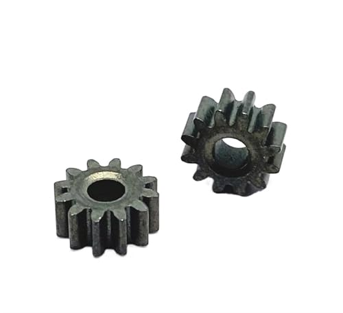 Bevel Gear Pinion Hardware Mechanical 0.4M 12T 2MM Motor Metal Gear 370 2MM Shaft Diameter Parts