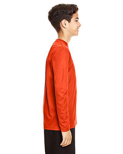 Team 365 Youth Zone Performance Long-Sleeve T-Shirt M SPORT ORANGE3