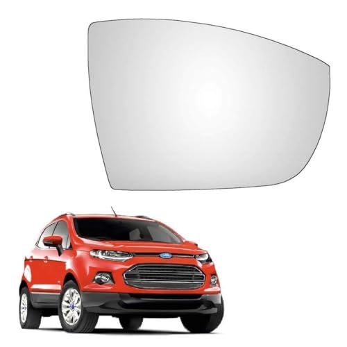 STYCARO OVRM Side View Mirror Glass Plate compatible with Ford Ecosport 2012-2017 Model (RIGHT DRIVER SIDE)