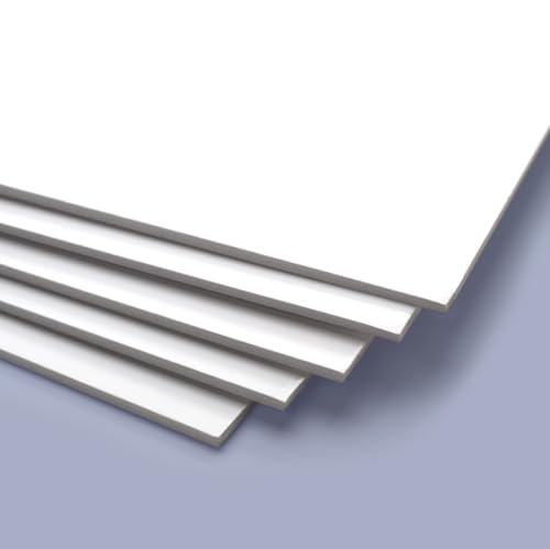 Carton plume 3 mm blanc pour encadrement photo et exposition artistique