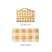Gralara Picnic Beach Mat Picnic Mat Lightweight 78.74inchx78.74inch Camping Blanket for Park Backpacking Spring Barbecue Fishing, Yellow