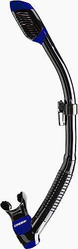 Cressi Dry Snorkel Black/Dark Blue