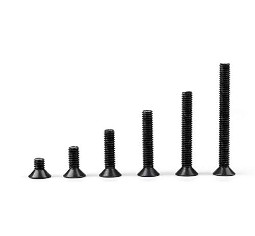 M4 Allen CSK Screw Set of 6 Size (6mm, 8mm, 10mm, 12mm, 15mm, 20mm) Each 25 Pcs, Pack Of 150 Pcs-picture-32