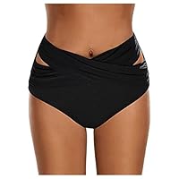 Bañador Menstrual Mujer Baño Talla Grande Bikini Tanga Reductor Bragas Menstruales Brasileño Sexy Trajes De Baño Mujer Verano Braga Alta Fatos De Banho Mulher Negro XL