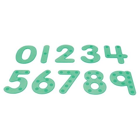 TickiT 54511 Silishapes Dot Number, Green (Pack of 10) Cover