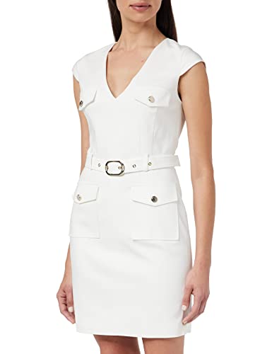 Morgan 231-rbilly Vestido, Off White, 42 para Mujer