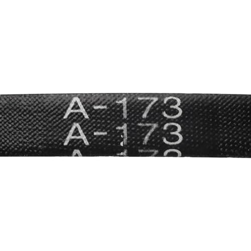 Image of uxcell 2pcs A173 or 4L1750 Classic Wrapped Rubber V-Belt, 173 inch(4400mm) Inside Circumference, A Profile V Belt
