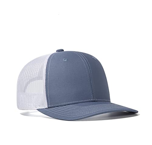 Image of Quanhaigou Trucker Hat - Mesh Snap Back - Unisex Adjustable Baseball Cap - Outdoor Hats for Men Women