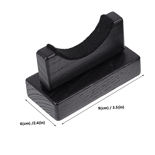 TOBBOMEY 2pcs Wooden Baseball Bat Display Mounts for Wall Bat Storage Rack Holder