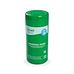 Clinell Universal Cleaning and Disinfectant Wipes for Surfaces - Tub of 100 Wipes - Multi Purpose Wipes, Kills 99.99% of Germs, Quick Action - 275mm x 190mm - Neutral Scent