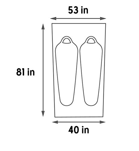 Kelty Grand Mesa Carpa para 2 Personas miniatura 6