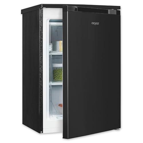 Exquisit Gefrierschrank 85 Liter GS581-051C Inoxlook