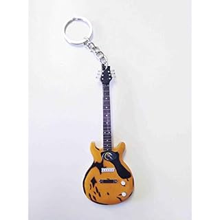 Axman Johnny Thunders Porte-clés en bois, marron - Les Beatles, Paul McCartney, John Lennon, RIngo Starr, George Harrison