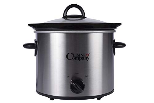 Dwell Six | Ranch and Home, 4QT Slow Cooker | Chili, Soup & Stew Cooker | Stainless and Easy to Clean Crock Pot Dwell Six | Ranch and Home, 4QT Slow Cooker | Chili, Soup & Stew Cooker | Stainless and Easy to Clean Crock Pot