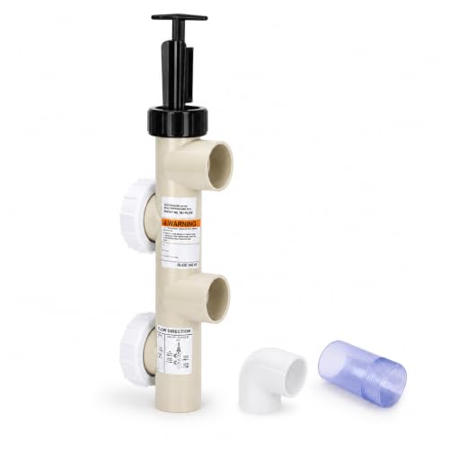 StrollStar 263064 PVC Push Pull Slide Valve 2 Inch Backwash Valve