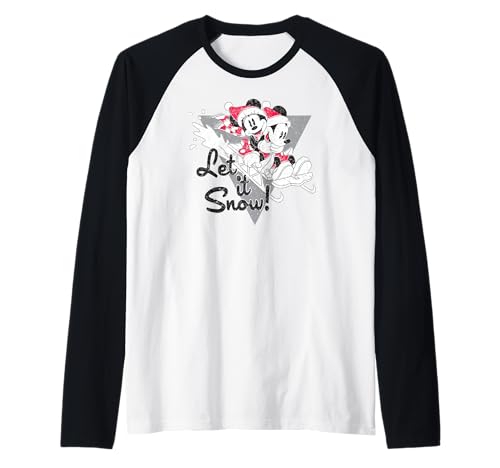T-shirt Mickey Let It Snow pour vos soirées de Noël en famille