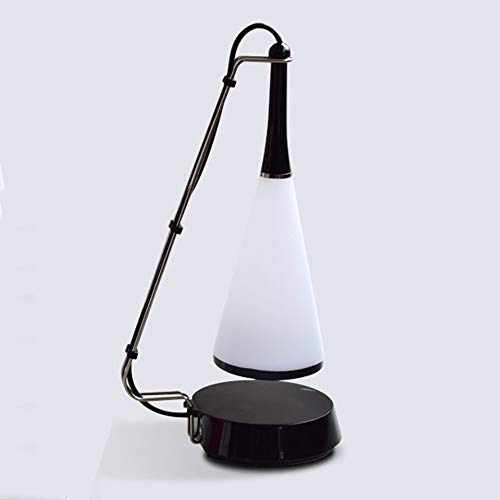 Preisvergleich Produktbild Drahtlose Bluetooth Lautsprecher Schreibtischlampe Touch LED Musik Schreibtischlampe Schlafsaal Nachtlicht Kreative Mini Lautsprecher Licht,Black