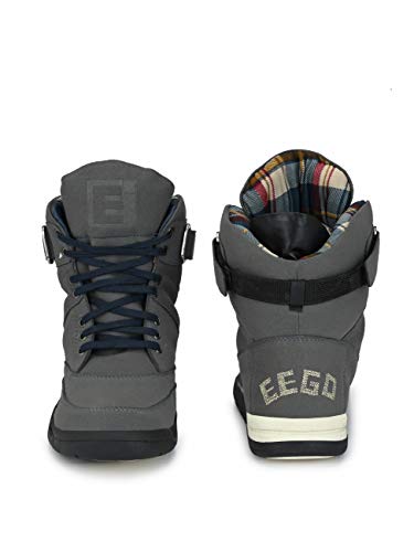Image of Eego Italy Men's Premium High Top Boots (NR-6-GREY-10)