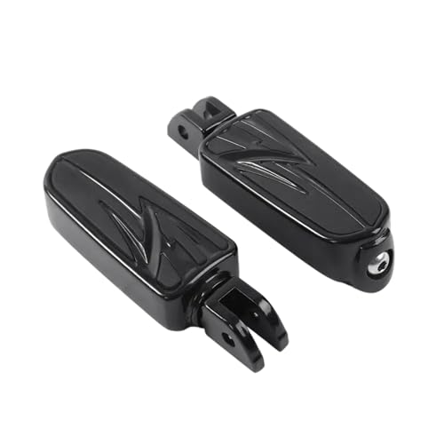 Repose-pieds noirs moto Harley FXBB Street Bob Low Rider Softail Breakout 2018-2021