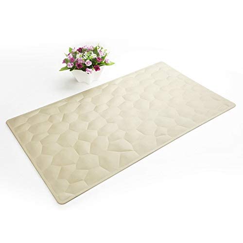 WorldCare® SAFEBET Geometric Bath Folding Bathtub Anti Slip Douche Shower Mats Suction Cup Kitchen Bathroom Accessories Drop Shipping: Beige