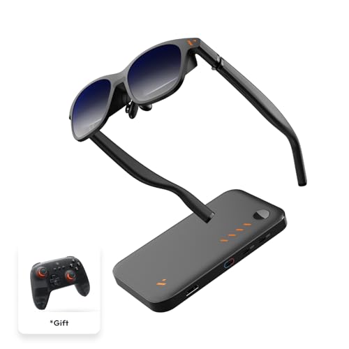 VITURE Pro Dock Pack Pro XR Glasses & Pro Mobile Dock, Co-op Stream & Play, 2D/3D Content Support, Compatible with Switch, Handhelds, Fire TV, Neckband, Mobile Devices, & All HDMI/USB-C Inputs
