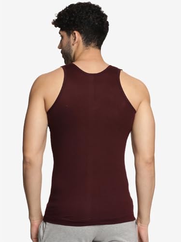 Image of LUX VENUS Men's Vest - 100% Cotton Premium Baniyan (Color May Vary)