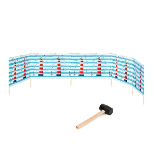 Garronda Strand Windschutz Sichtschutz 6m...