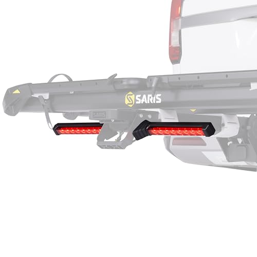 SARIS Modular Hitch System Bike Rack Accessory, MHS Light KIT Add-on Attachment | DOT Compliant Full Brake, Turn Signal, and Hazard Light functionality.