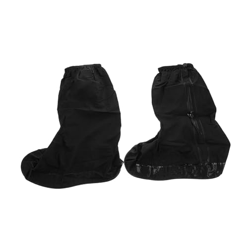 1 par de fundas impermeables para botas de lluvia unisex, protectoras ligeras para hombres y mujeres, ideales para uso al aire libre y ciclismo miniatura 1