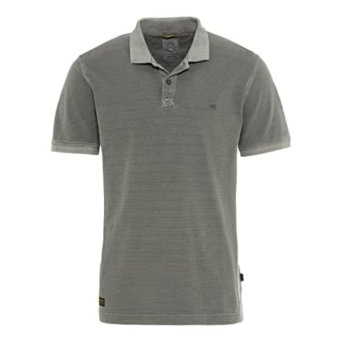 Camisa de Polo camel active 409965/7P11, Gris Piedra, M para Hombre Cover