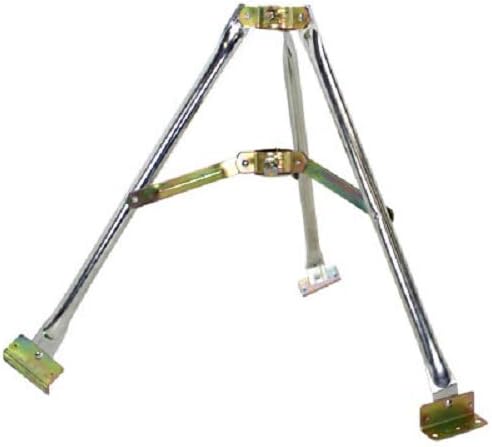 Perfect Vision 3' High Tripod Mount for Satellite Dish - Includes 2" & 1 5/8" OD Mast Pole (PVTP3U)