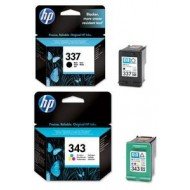 Cartouches HP 337 et 343 idéales pour les devoirs et photos de famille
