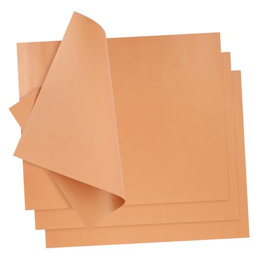 FONDOTIN 4 pièces Tapis de Cuisson pour Four Antiadhésifs Réutilisables de Résistants Chaleur pour Barbecue et Cuisson