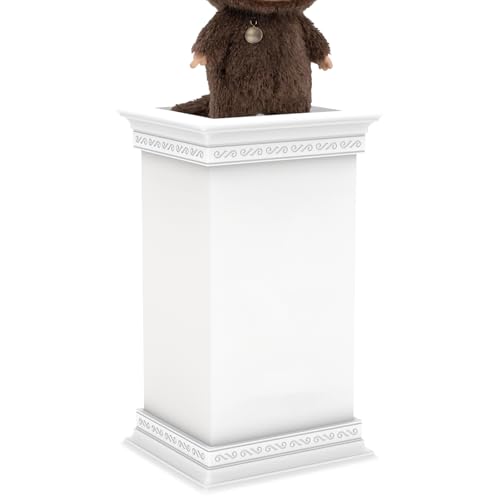 Image of Choowin Large Doll Display Stand for Zimomo Display, High Quality Plastic Roman Column Pedestal for Pop Mart Zimomo Labubu Display (Only Suitable for I Found You Packaging Box)