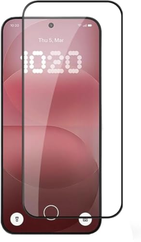 Image of MoCoTech HD+ Edge-to-Edge Tempered Glass for Nothing Phone 4A 5G / Nothing Phone 4A Pro 5G - Full Screen Protector, 9H Hardness, Anti-Scratch, Case Friendly, Ultra Clear with Easy Installation Kit