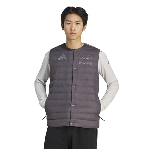 adidas Herren Audi Revolut Formula One Team 2026 Engineers & Marketing Padded Vest Coat, grey strata, M – Ansicht 3