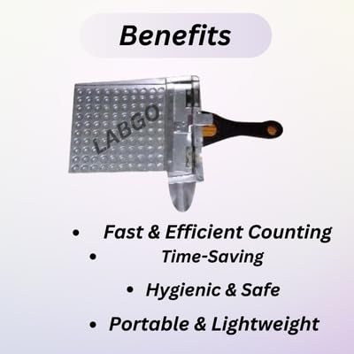 Image of Labgo Tablet Counting Machine - High-Efficiency 100-Tablet Capacity Device for Quick and Accurate Pharmaceutical Dispensing